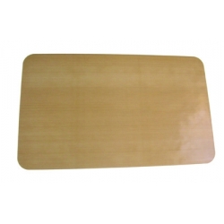 Siliconised fibre sheets for lining 10 L pastry / dough trays