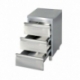 Meuble bas avec tiroirs : Dimensions:500 x 570 x 790 à 860, Tiroirs:4 tiroirs