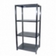 Pan storage shelves : Dimensions:2000 x 500 ht 1800 mm, Shelves:Full, Nb of levels:3