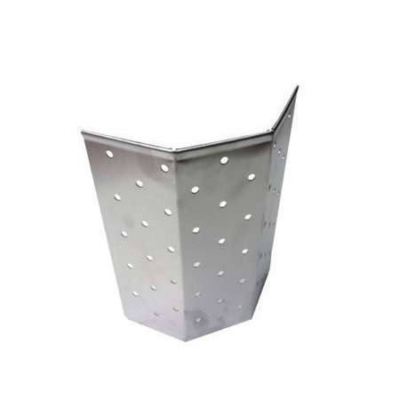Perforated waste bucket