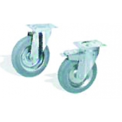 Kit of castors diam 125