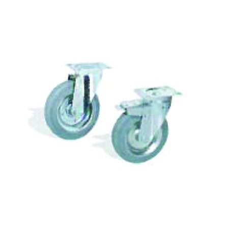 Kit of castors diam 125