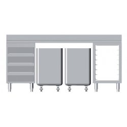 Composition of furniture L 2000 m