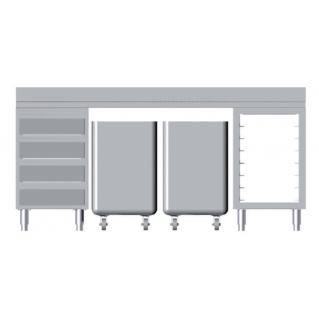 Composition of furniture L 2000 m