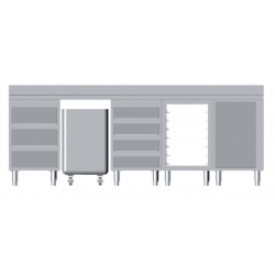 Composition of furniture L 2500 m