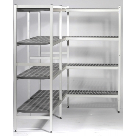 Rayonnage aluminium duralinox NF