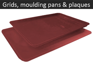 Grids, mouldings pans and plaques